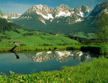 Wilder Kaiser near Kitzbuehl in Tirol, Austria